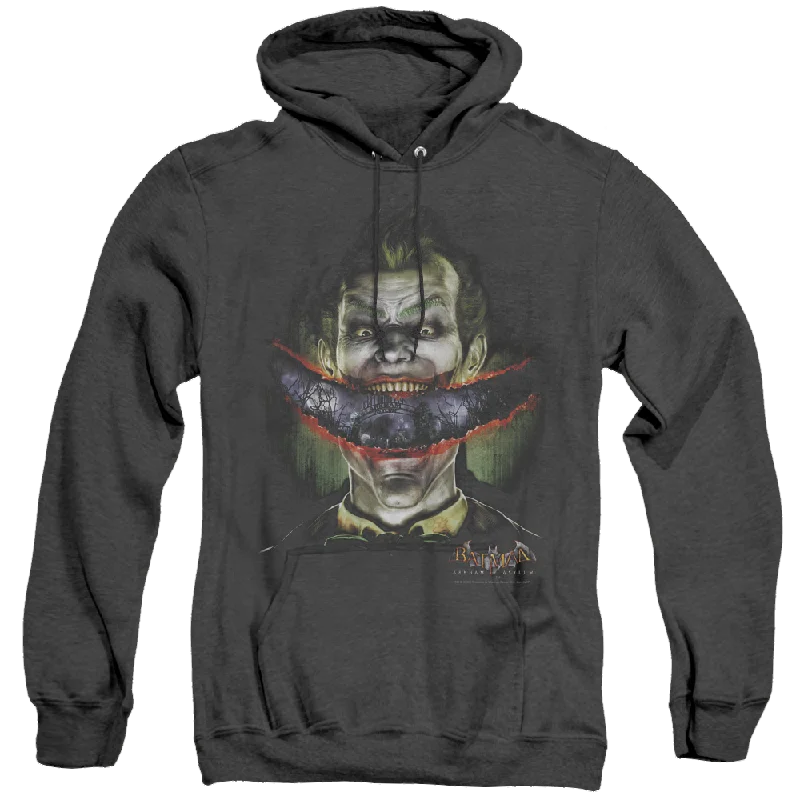 Exclusive Deal Batman Arkham Asylum Crazy Lips - Heather Pullover Hoodie