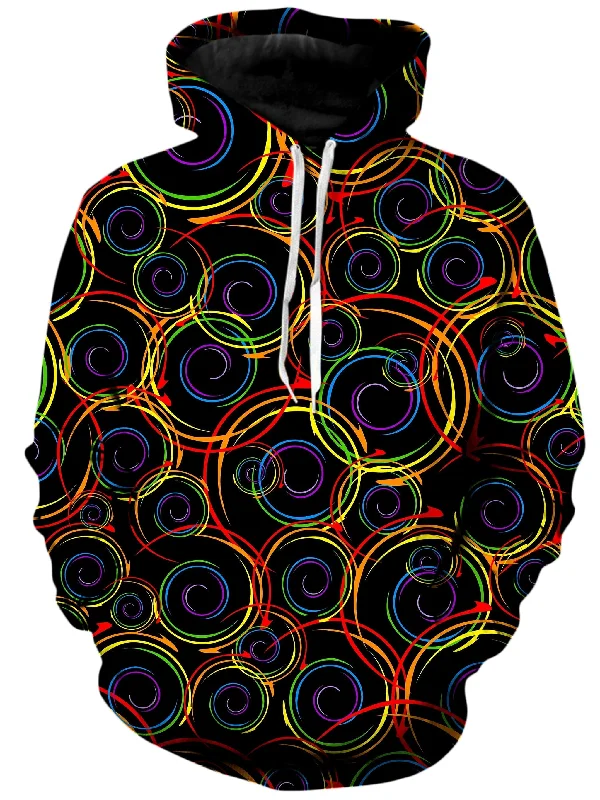 Shop and Save Swirl Abstract Unisex Hoodie