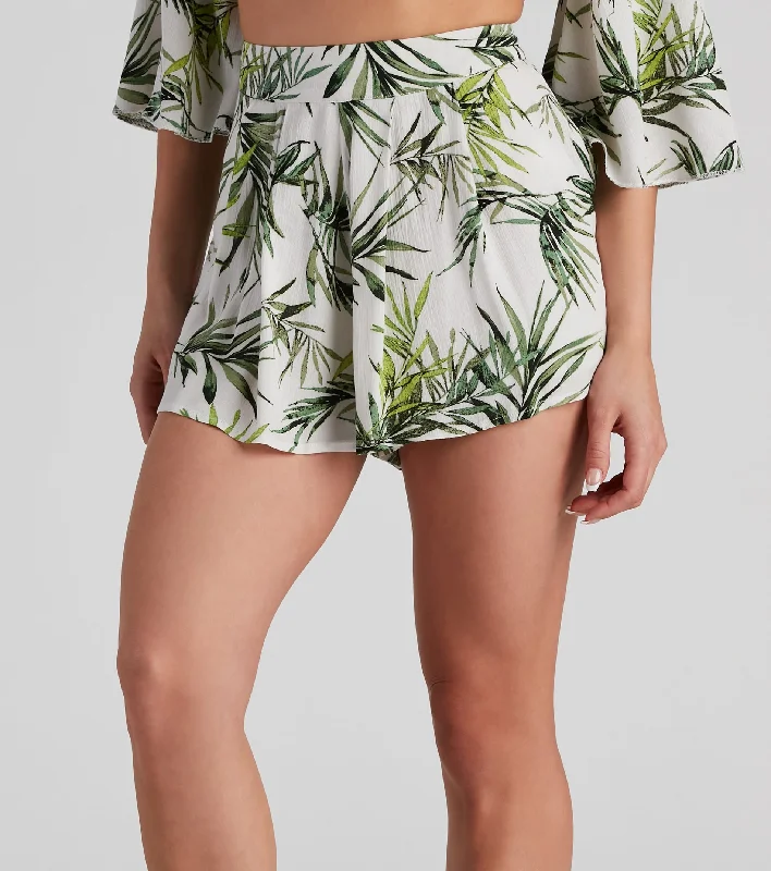 Act Fast Life's A Breeze High Rise Shorts