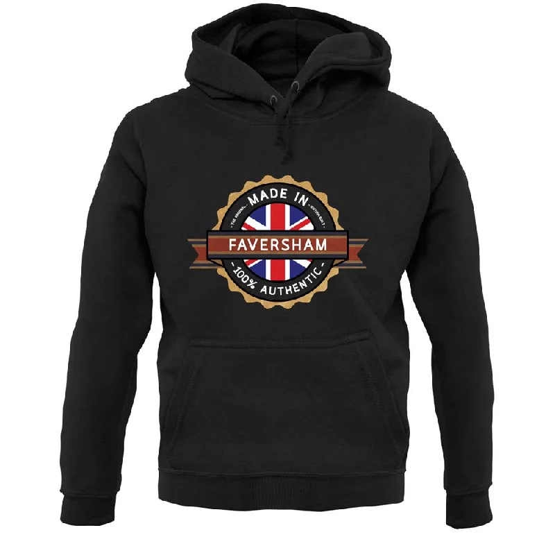 Epic Deals Made In Faversham 100% Authentic Unisex Hoodie