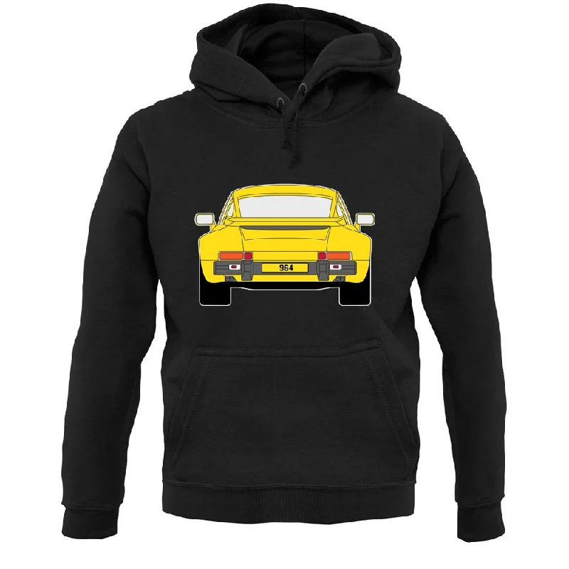 Mega Sale 911 964 Rear Summer Yellow Unisex Hoodie