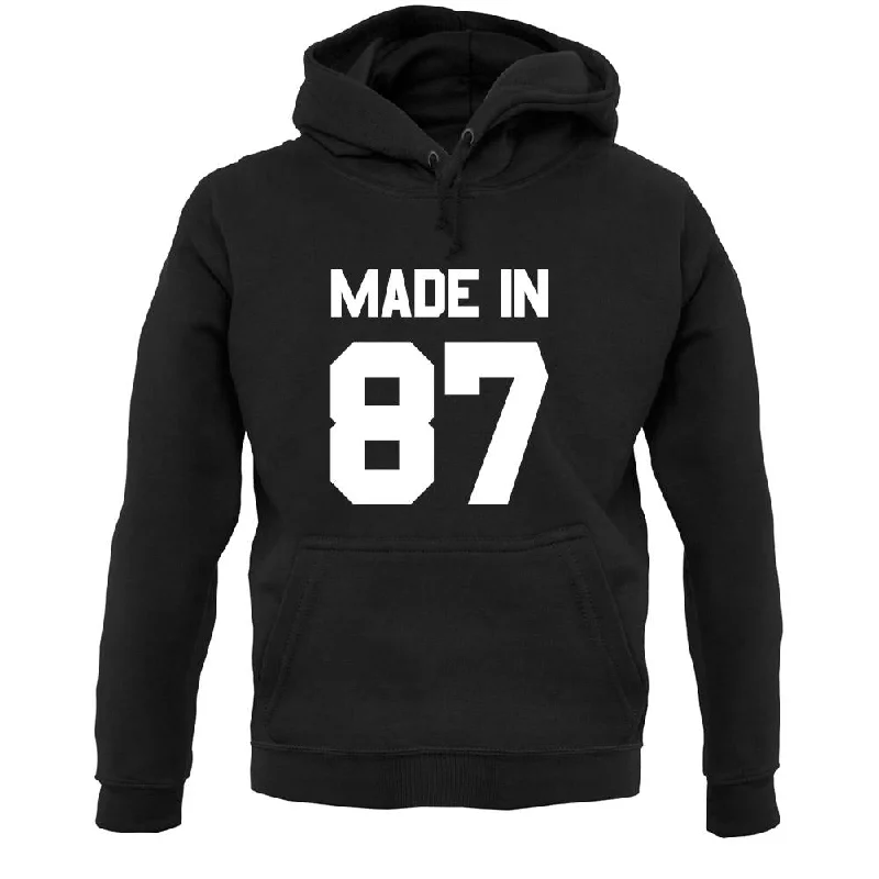 Extra Savings Made In '87 Unisex Hoodie