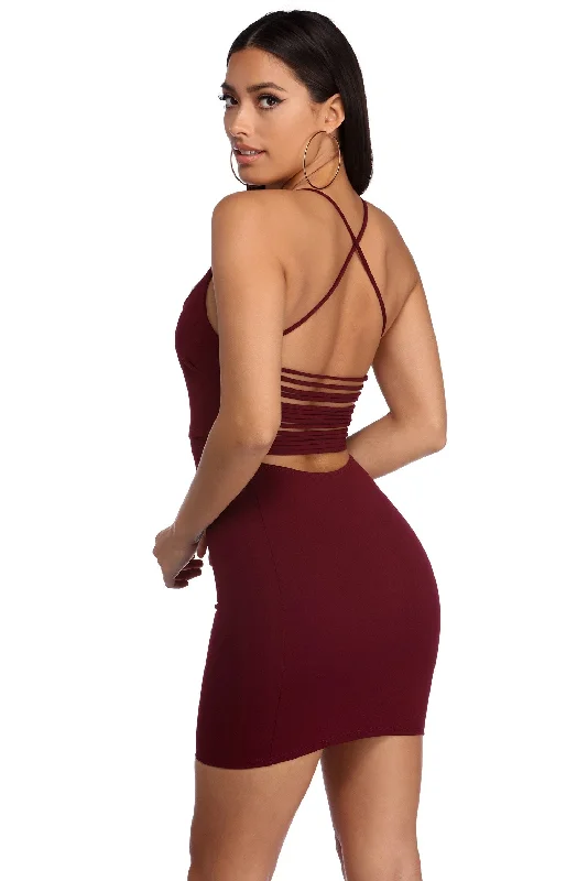 Savings Bonanza Sassy Straps Bodycon