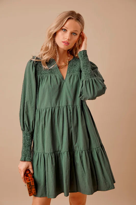 Best Deals Jaguar Green Ceci Dress