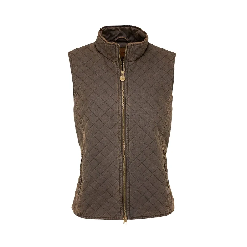 Outback Trading Company® Ladies Brisbane Brown Vest 29659-BRN