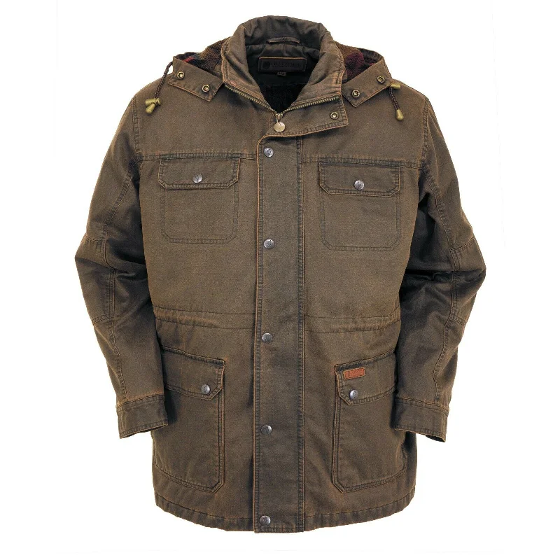 Today Only Outback Trading Company® Men's Langston Brown Jacket 29732-BRN