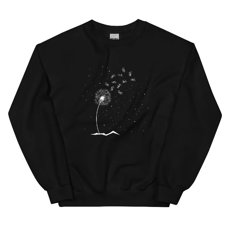 Crazy Deals Pusteblume Fahrräder - Sweatshirt (Unisex)