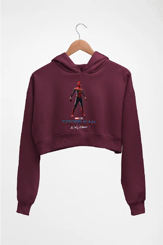 Spiderman Superhero Crop HOODIE FOR WOMEN