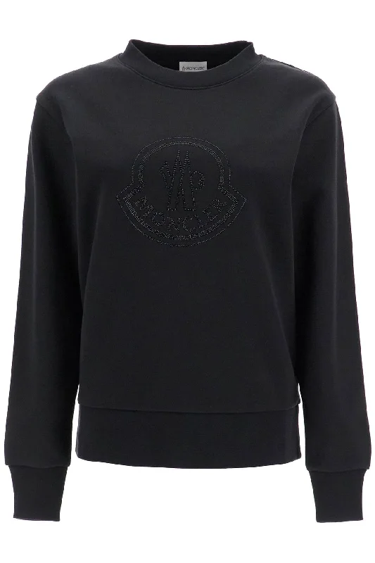 Seasonal Sale "sweatshirt With Rhin  - Black