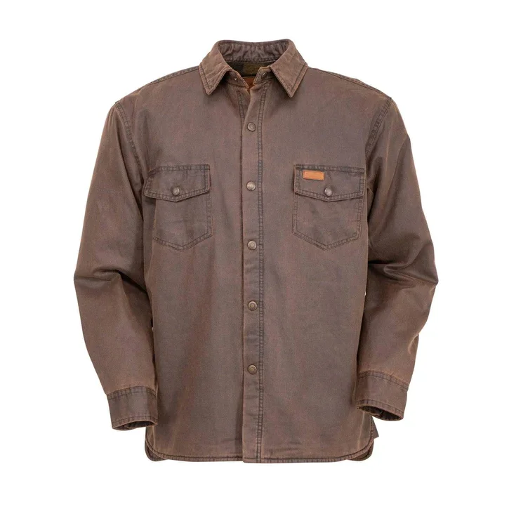 Outback Trading Company Men's Loxton Brown Jacket 2875-BRN