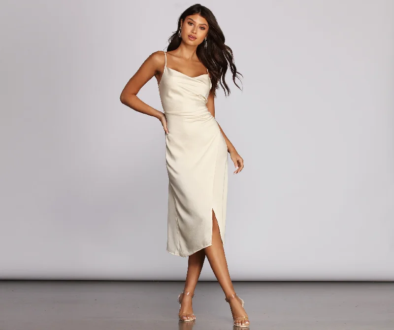 Huge Savings Foxy Lady Slinky Dress