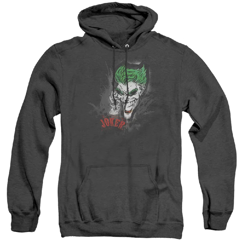 Online Exclusive Joker, The Joker Sprays The City - Heather Pullover Hoodie