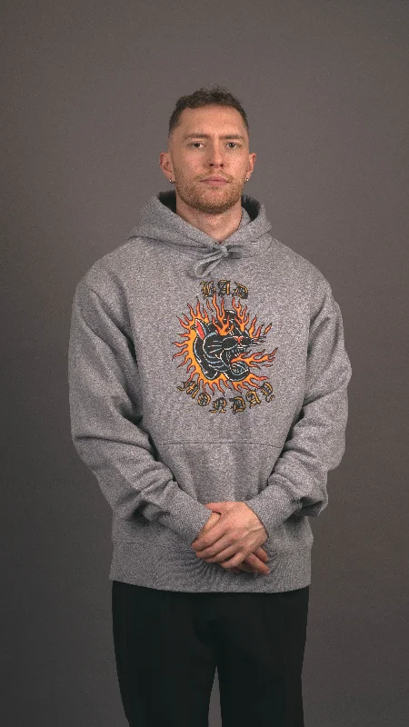 YEAR-End Clearance Ultra Heavy Panther Blast Hoodie / Front Print