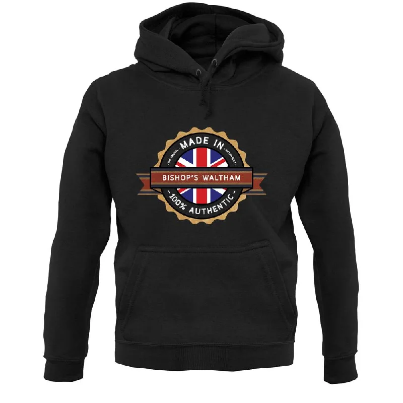 Holiday Sale Made In Bishop'S Waltham 100% Authentic Unisex Hoodie