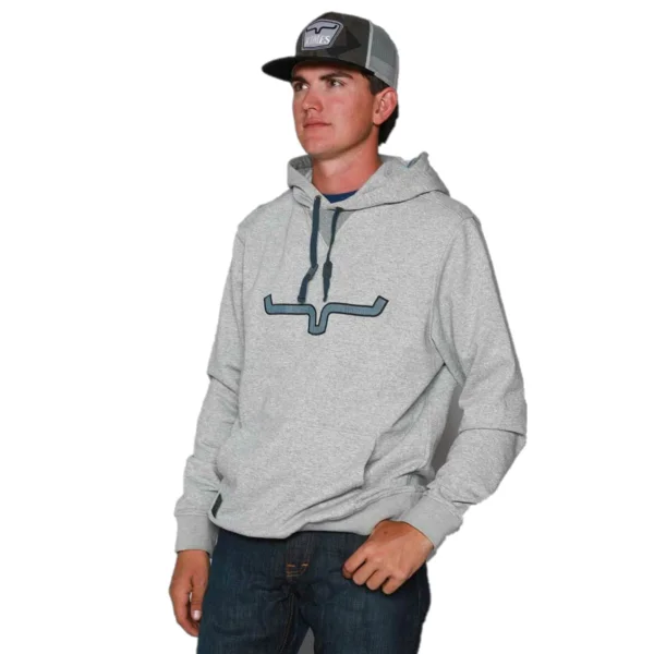 Kimes Ranch® Men's TTL Heather Grey Pullover Hoodie S22-202012GH