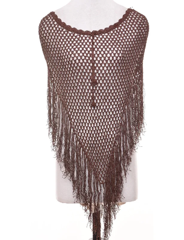 Year-End Clearance Crochet Summer Knit Crochet Jumper - M