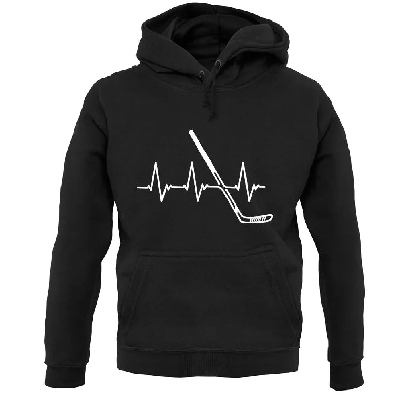 Bargain Blast Heart Beat - Ice Hockey Unisex Hoodie