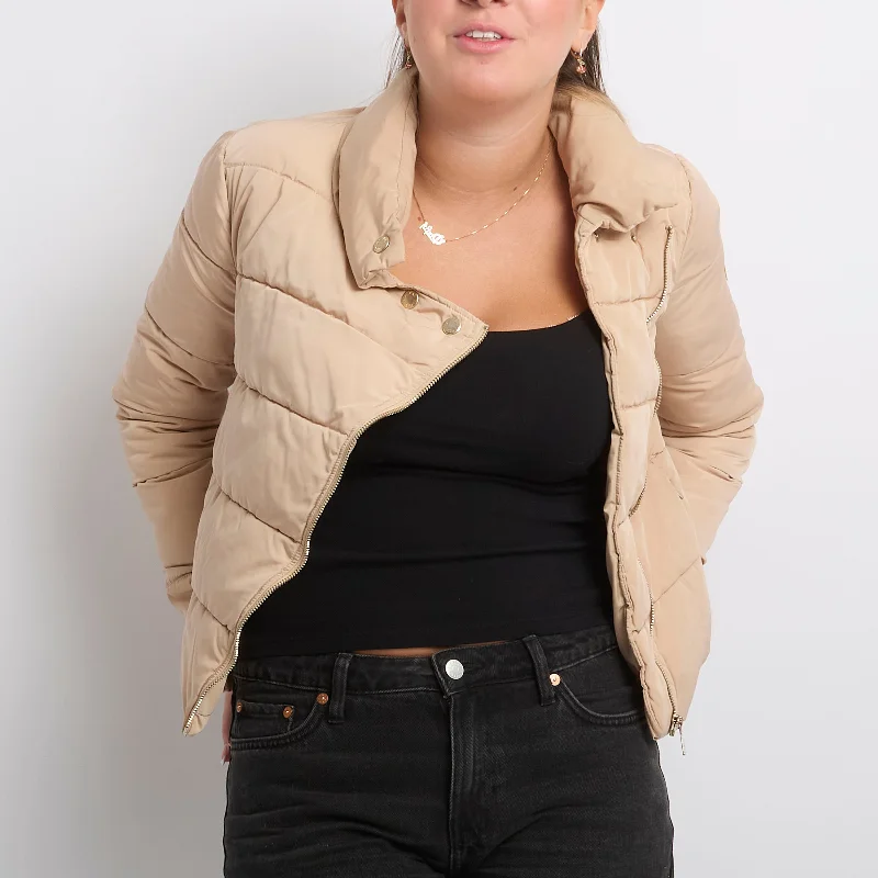 Savings Spectacular Trussardi Slanted Zip  Cropped Puffer Jacket - 8
