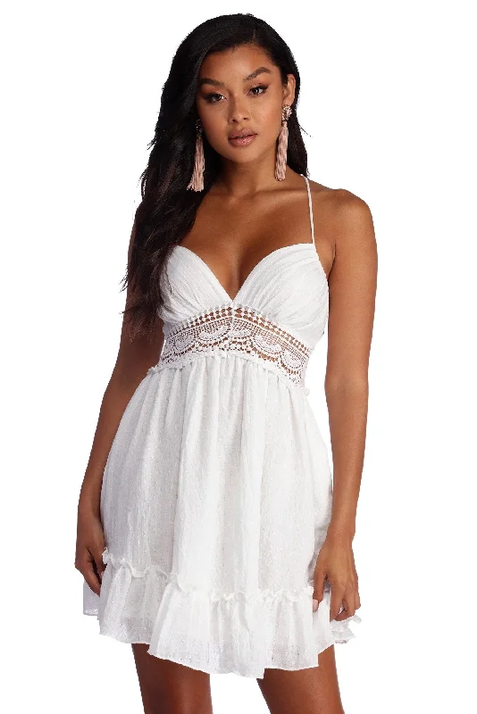 Extra Savings Make My Day Crochet Dress
