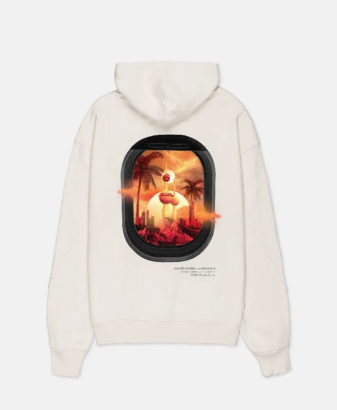 VIDEOGAME HOODIE KUWAIT EDITION VINTAGE WHITE