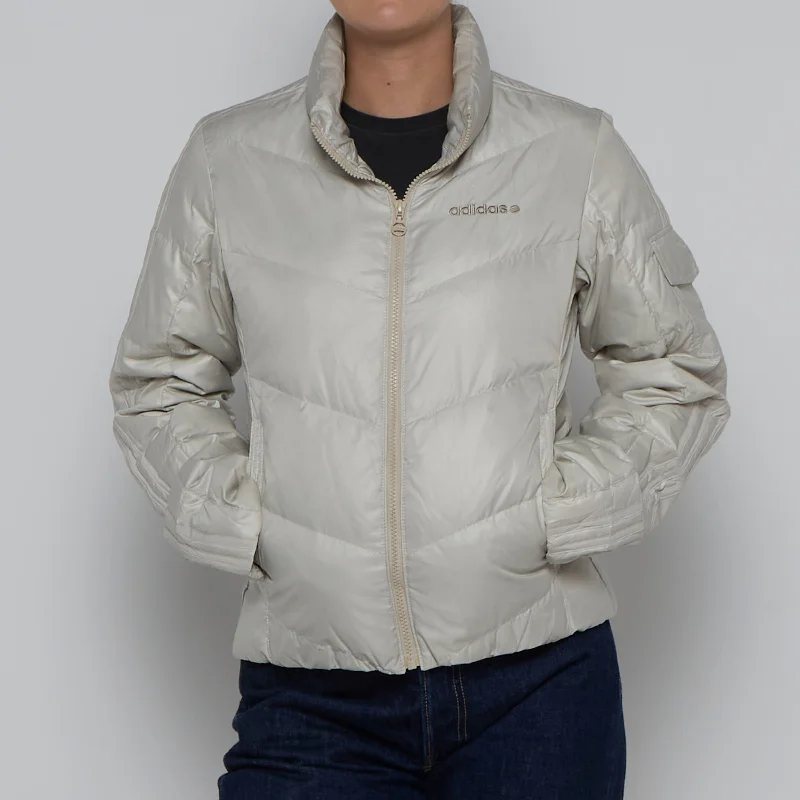 Now or Never Adidas Full Zip Puffer Jacket - XS