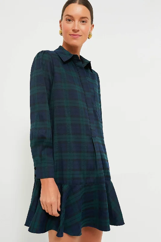 Take Advantage Blackwatch Callahan Shirt Dress