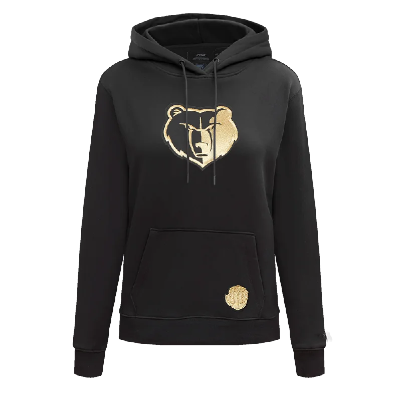 Bonus Savings SUDADERA CON GORRO NBA MEMPHIS GRIZZLIES BLACK&GOLD PARA MUJER
