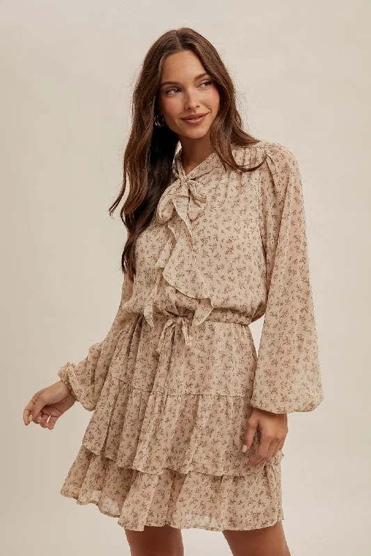 YEAR-End Sale Thankful Floral Dress