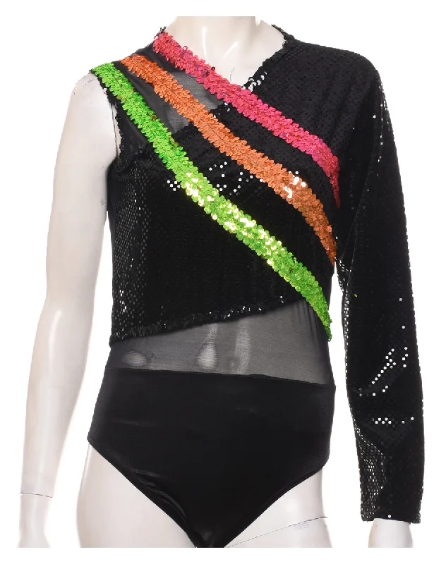 The Best Prices Sequined One-piece Swimsuit - M