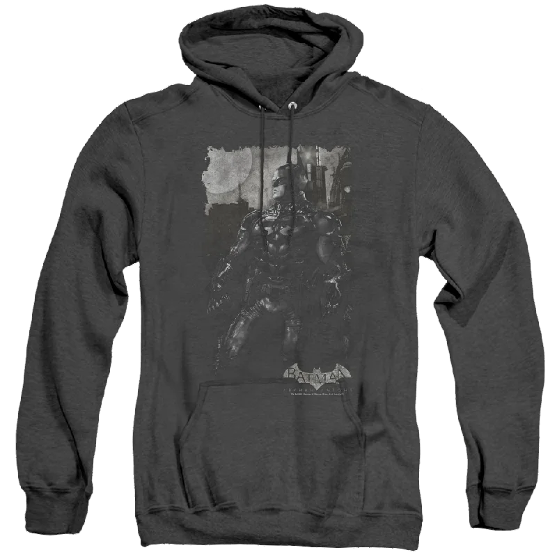 Now or Never Batman Arkham Knight Bat Brood - Heather Pullover Hoodie