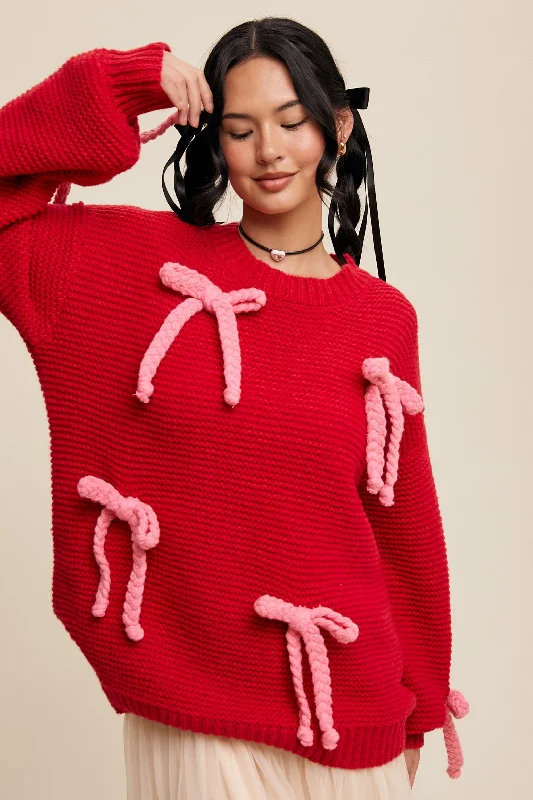 Best Bargains Bow Girly Sweater