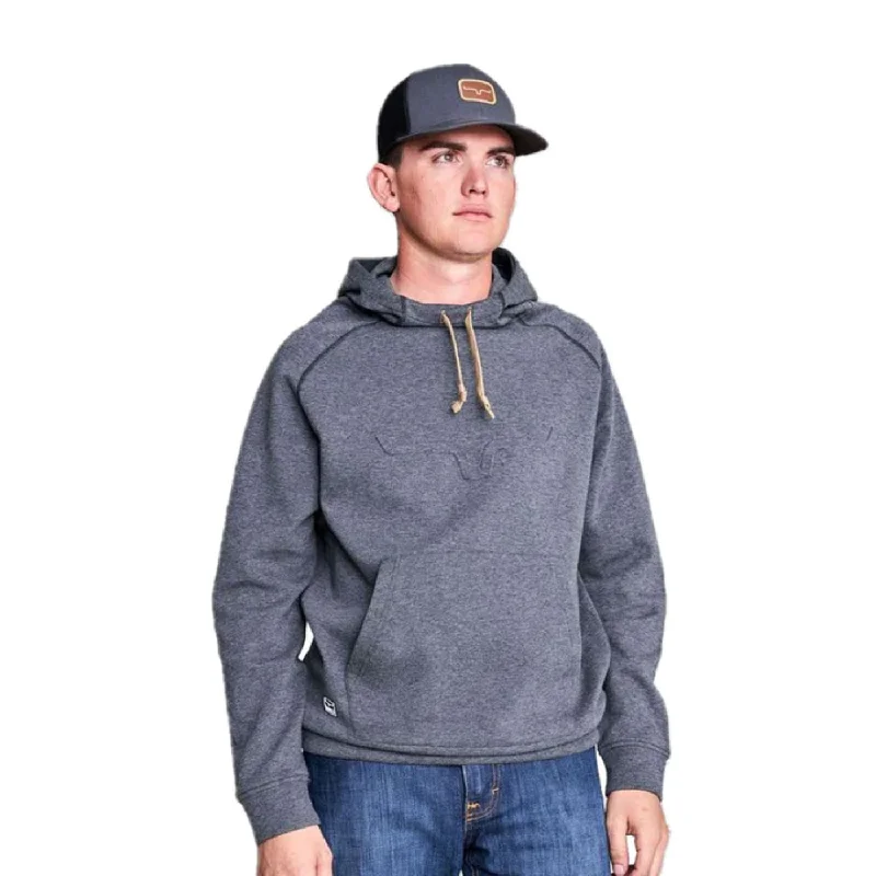 Kimes Ranch® Men's Prescott Tech Charcoal Heather Hoodie PRST-CH