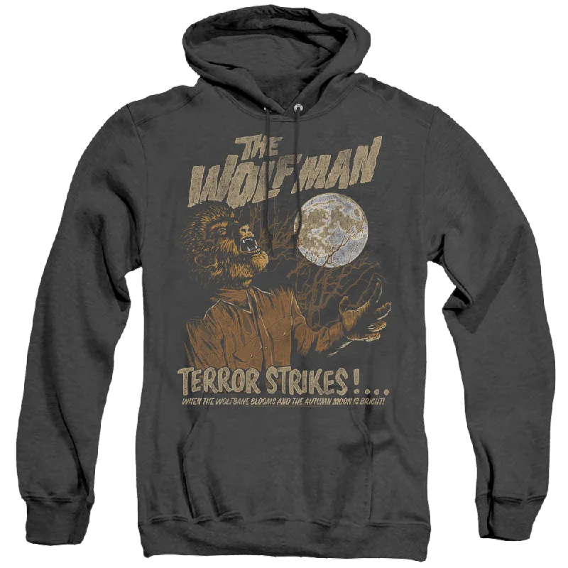 Deal Mania Universal Monsters Terror Strikes - Heather Pullover Hoodie