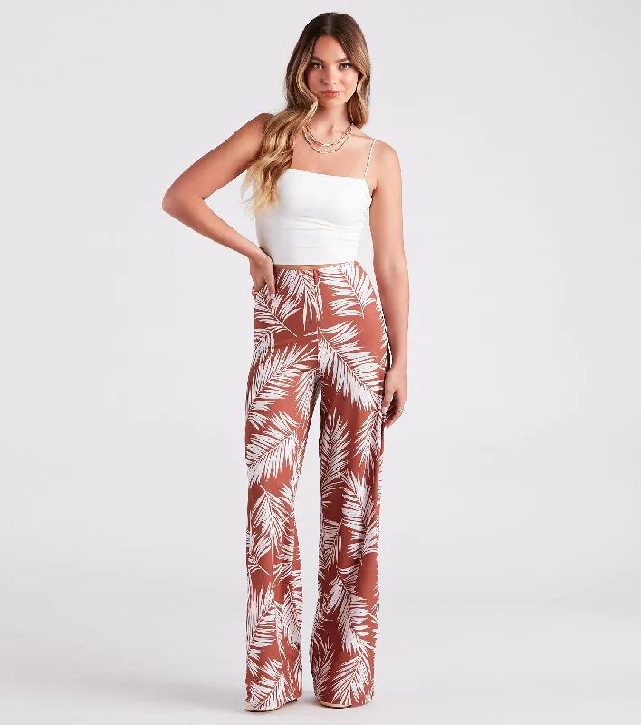 Island Girl High Rise Wide Leg Pants