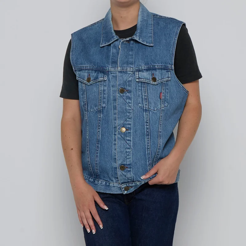 Incredible Offers Carrera Denim Gilet - UK 14