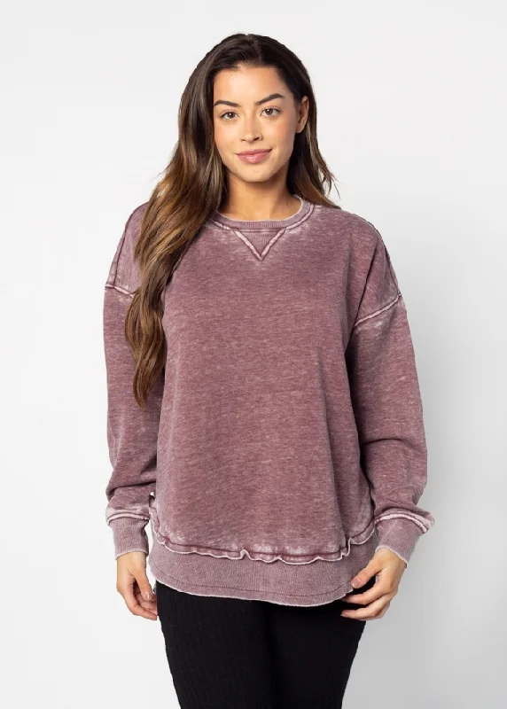 Buy Now Campus Pullover - Merlot