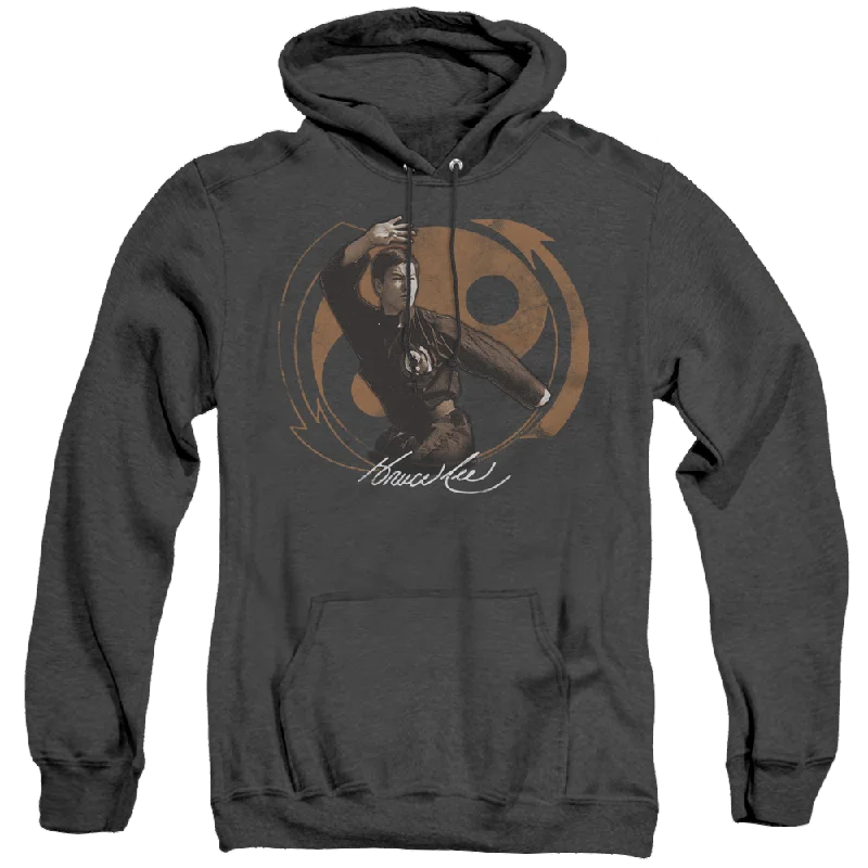 Act Fast Bruce Lee Jeet Kun Do Puse - Heather Pullover Hoodie