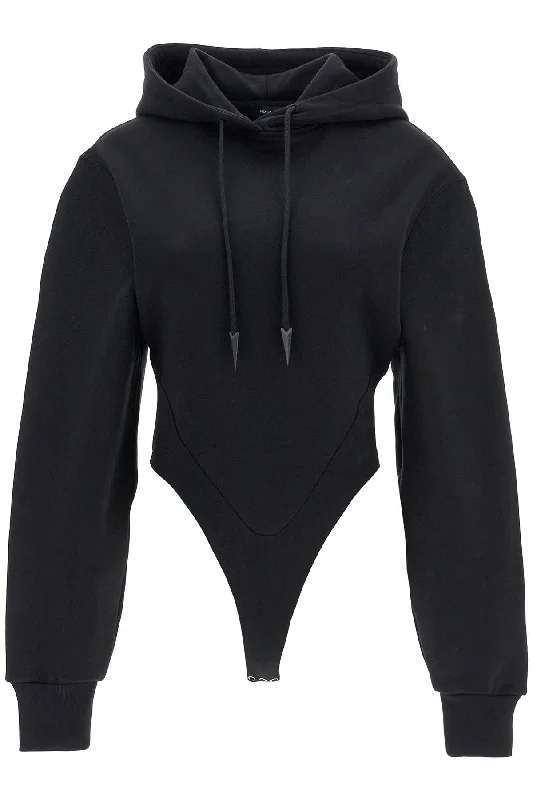 New Deals Body Sweatshirt With Hood  - Black