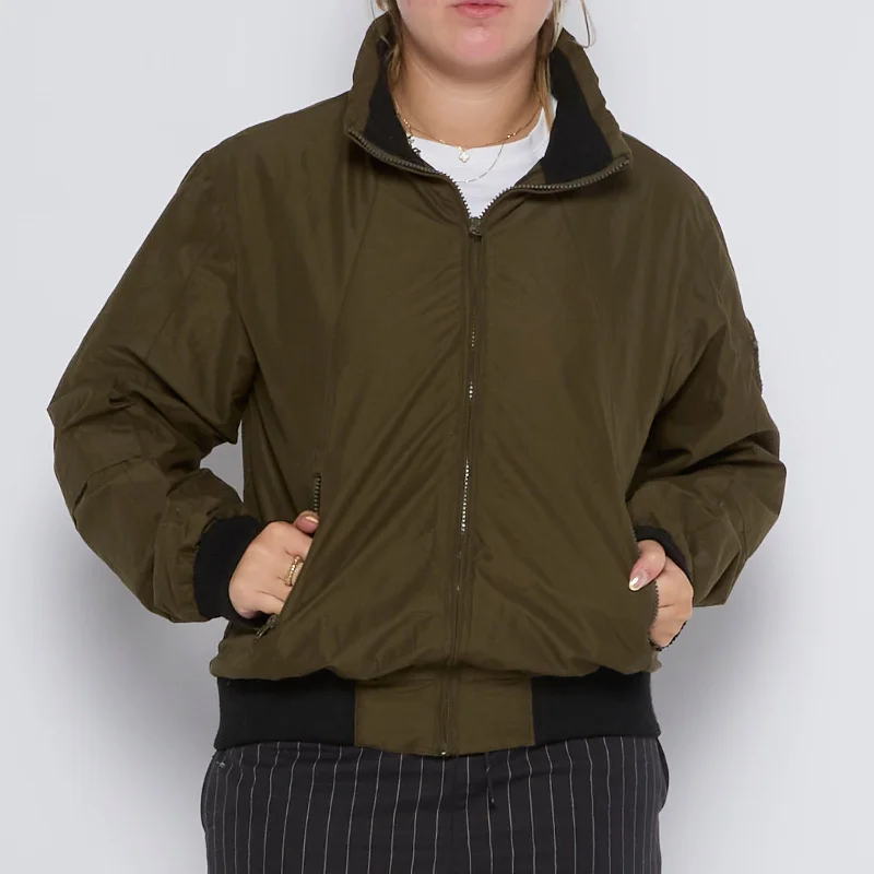 Major Savings Full Zip Oversized Bomber Jacket - UK 12