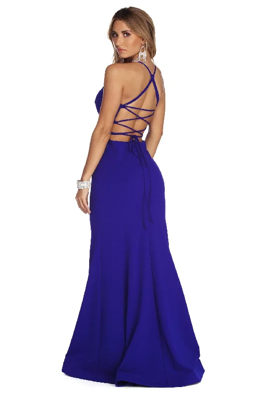 Buy More, Save More Leona Formal Lattice Dress