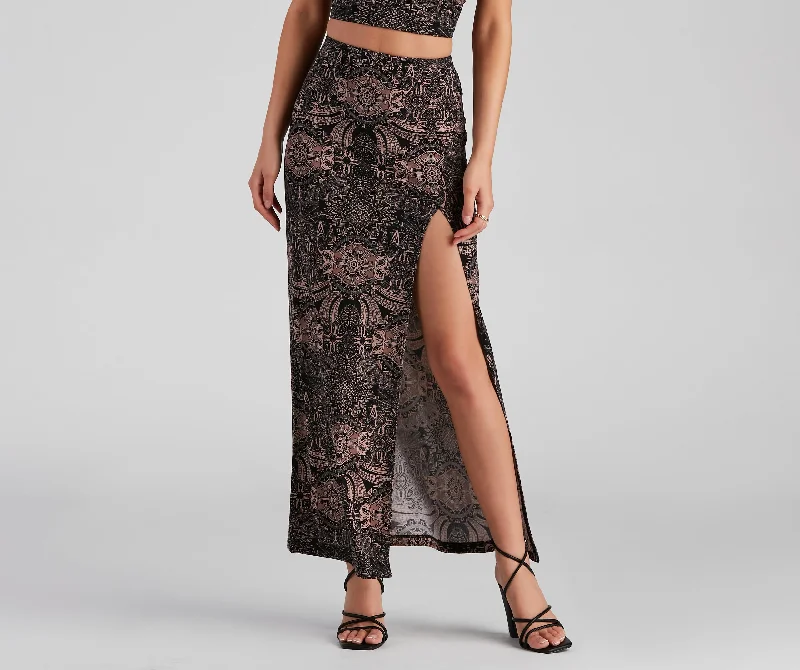 Major Savings Bohemian Chic Maxi Skirt