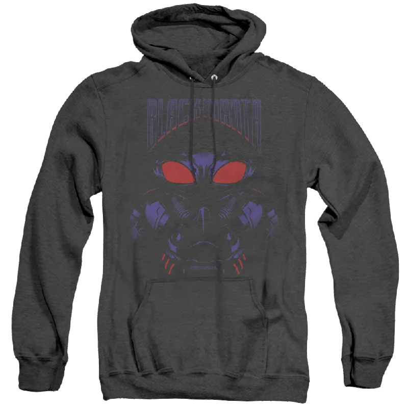 Steals and Deals Aquaman Movie Black Manta - Heather Pullover Hoodie