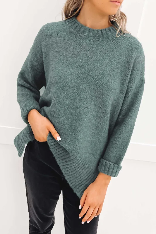 Steals and Deals Candice Knit Jumper Teal