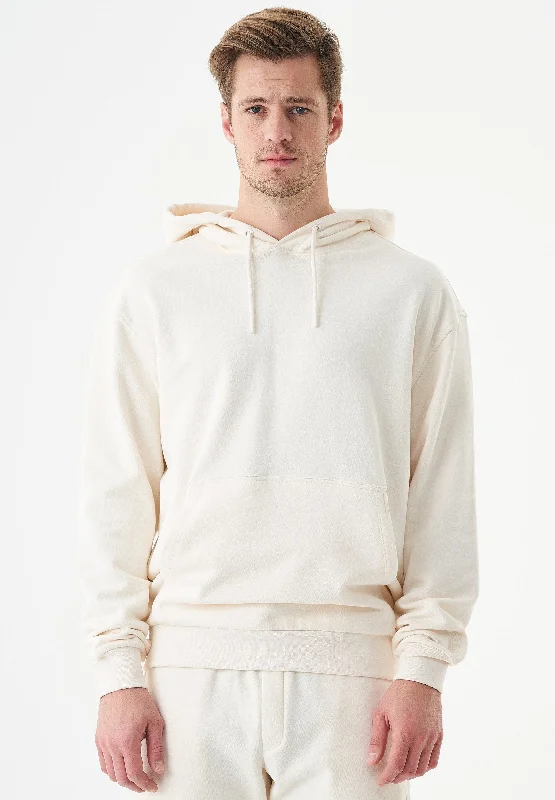 Big Discounts Halki Unisex Soft Touch Organic Cotton Hoodie Off White