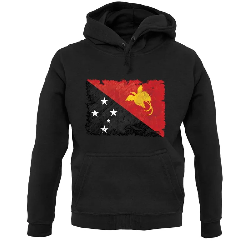 Today’s Special Papua New Guinea Grunge Style Flag Unisex Hoodie