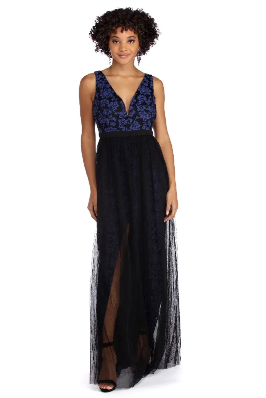 Savings Galore Kaydence Formal Tulle And Lace Dress