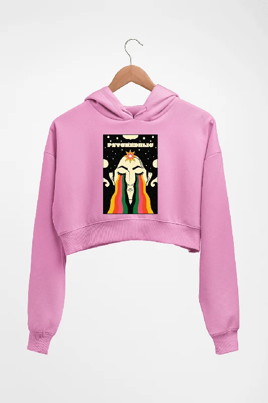 Mega Sale Psychedelic Crop HOODIE FOR WOMEN