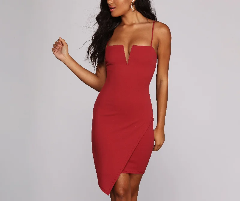 Anniversary Sale Straight To The Point Mini Dress