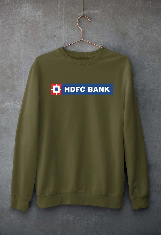 HDFC Bank Unisex Sweatshirt for Men/Women