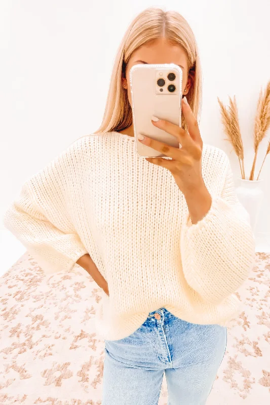 Sale Event Charity Knit White